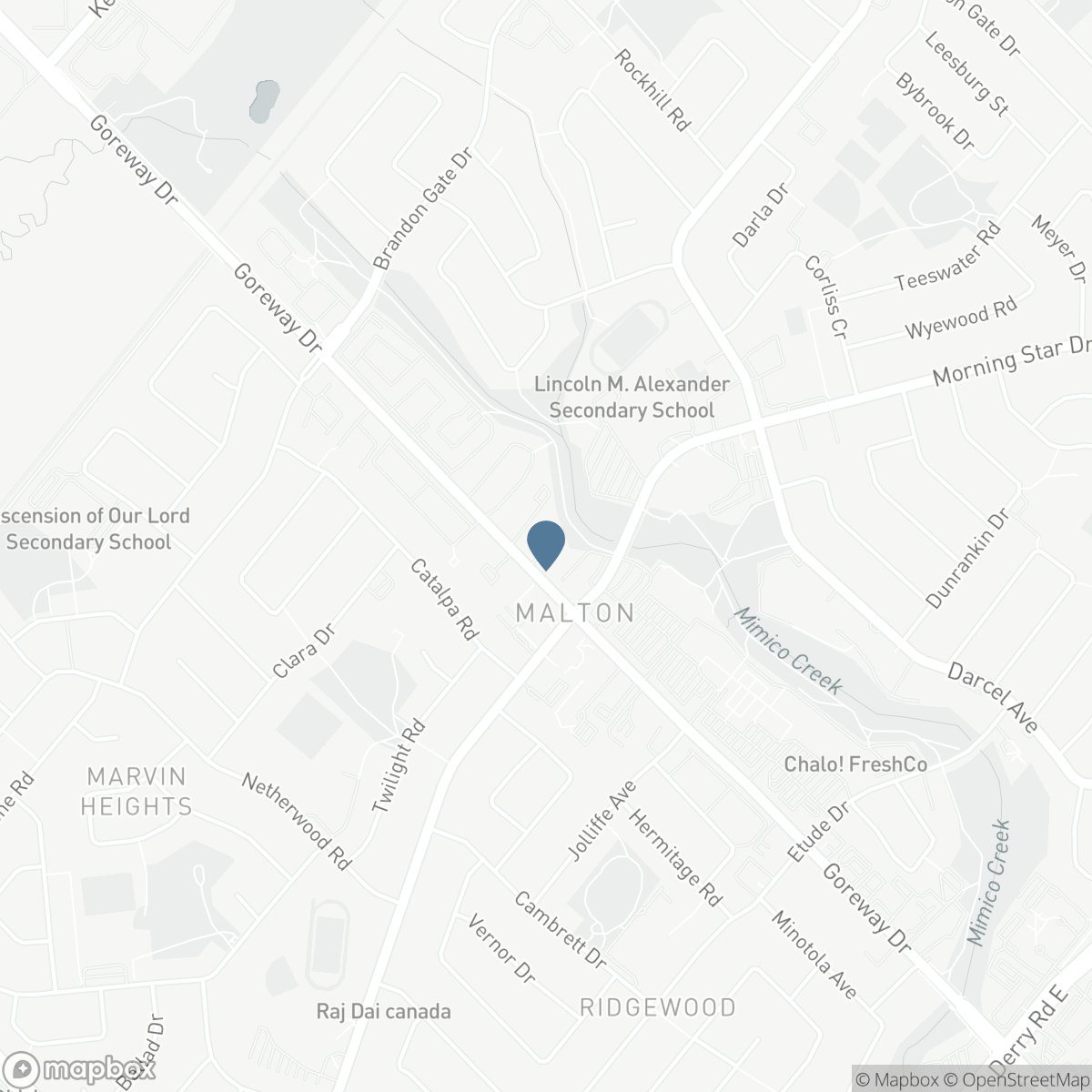 520 - 7405 GOREWAY DRIVE, Mississauga, Ontario L4T 0A3